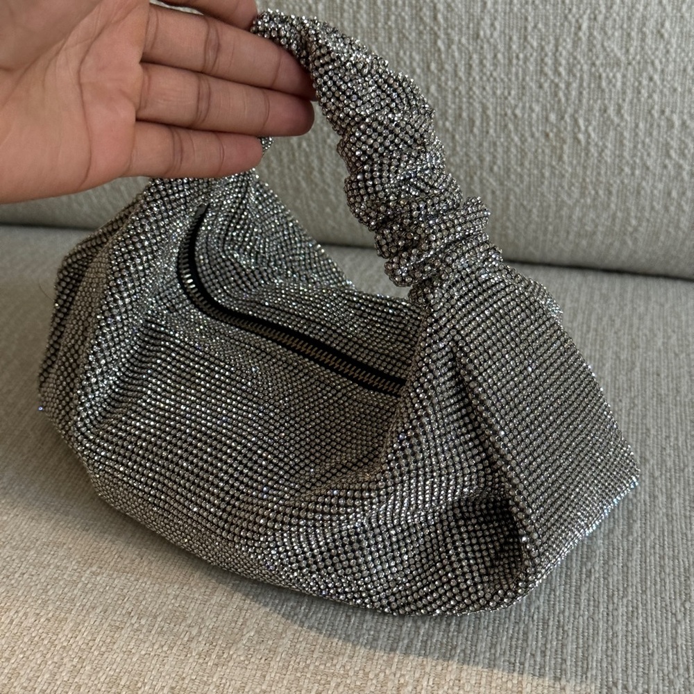 Alexander Wang Silver Crystal Purse - Picture 5 of 6